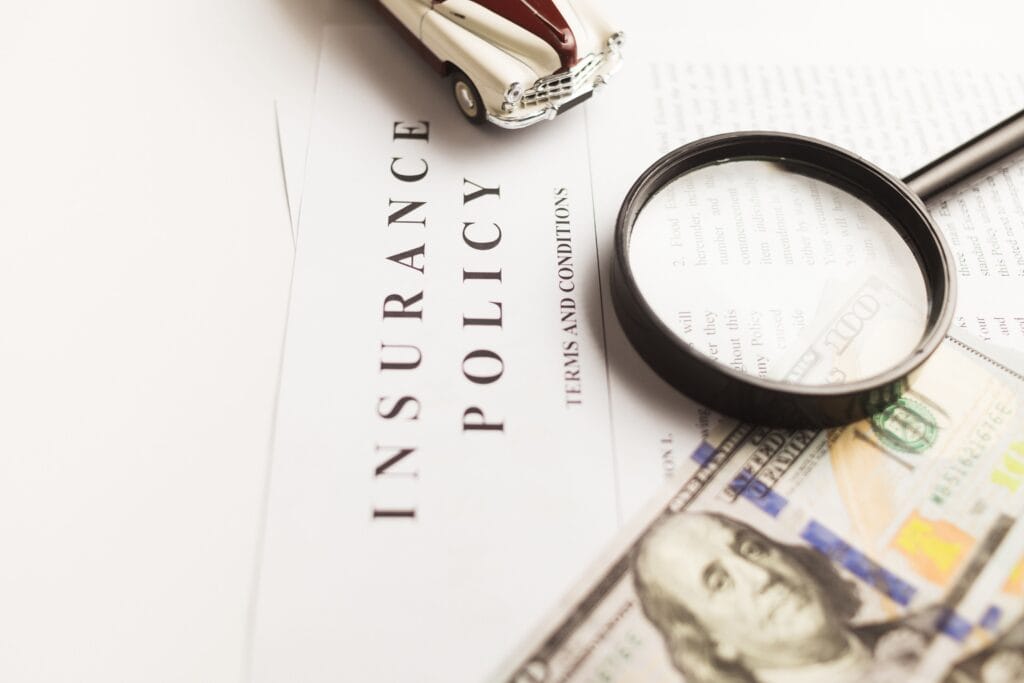 documents pertaining to an insurance policy